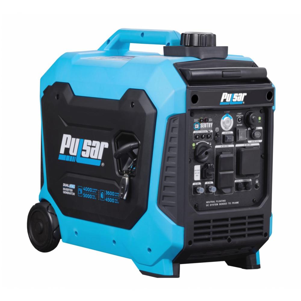 Generador inverter de gasolina y propano -planta eléctrica- 5000 W Pulsar PG5000BiSR