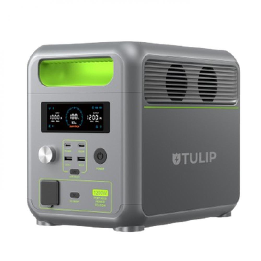 Estación de energía portátil Tulip TP1200 (1200 W) + Servicio puesta en marcha