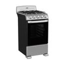 Cocina de gas de 4 hornillas con horno Mabe EM5030BAIS1