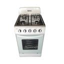 Estufa de gas con 4 quemadores y horno Bistró