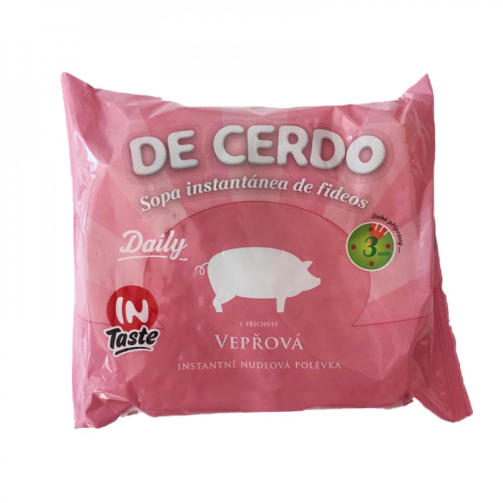 Sopa instantánea de fideos sabor cerdo Daily (60 g / 2.1 oz)