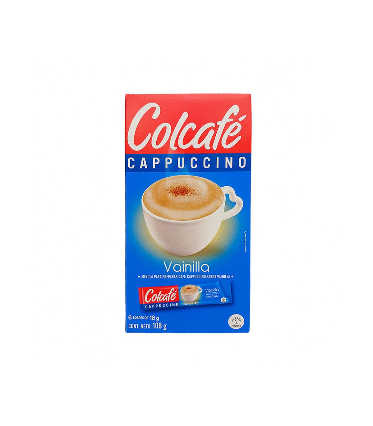 Capuccino sabor Vainilla COLCAFE (108 g / 3.8 oz)