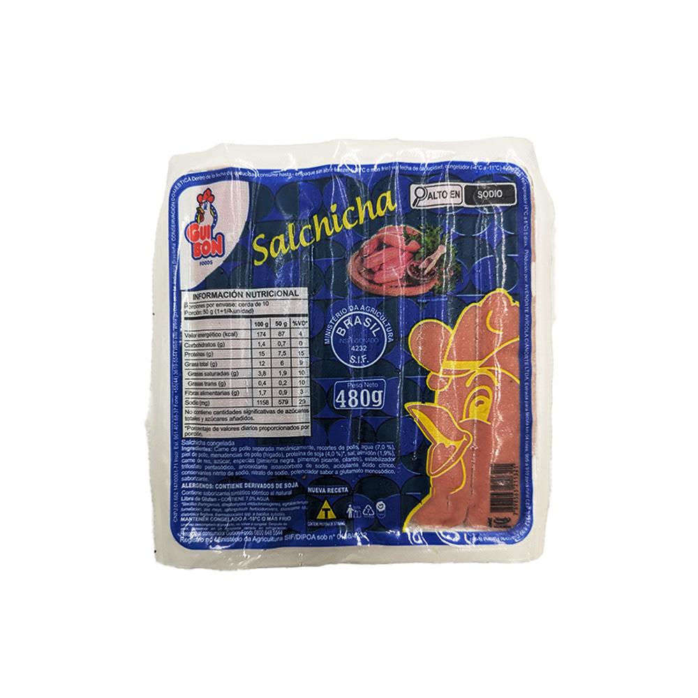 Salchicha de Pollo GuiBon (480 Gr)