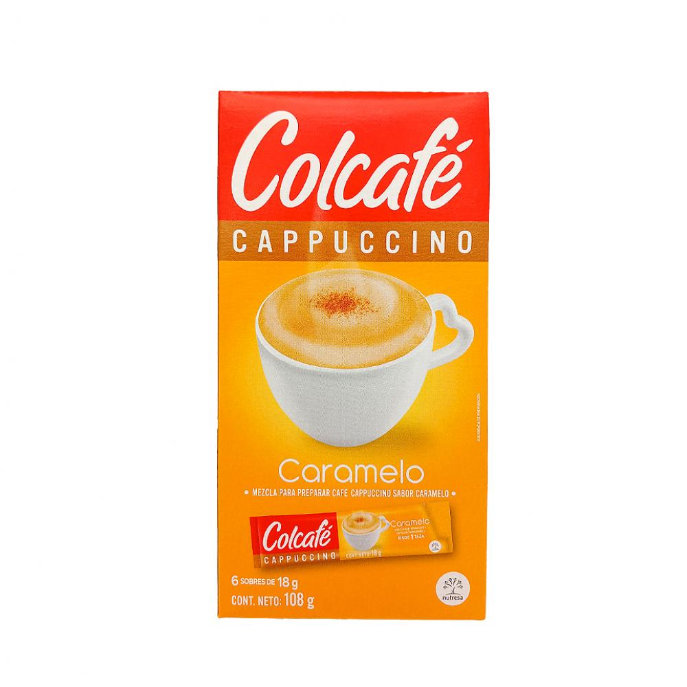 Capuccino sabor Caramelo COLCAFE (108 g / 3.8 oz)