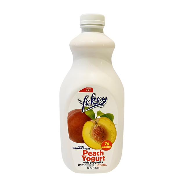 Yogurt Probiótico de Melocotón Yokey (1.54 Lt)