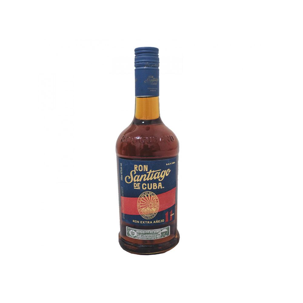Ron extra añejo 11 años 40 % vol Santiago de Cuba (700 ml)