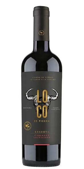 Vino Tinto Cabernet Sauvignon Loco de Piedra Reserva Botella 750ml