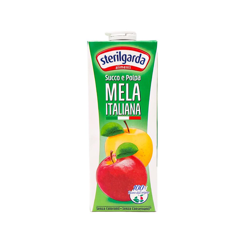 Jugo y pulpa de manzana italiana Sterilgarda (1 L)