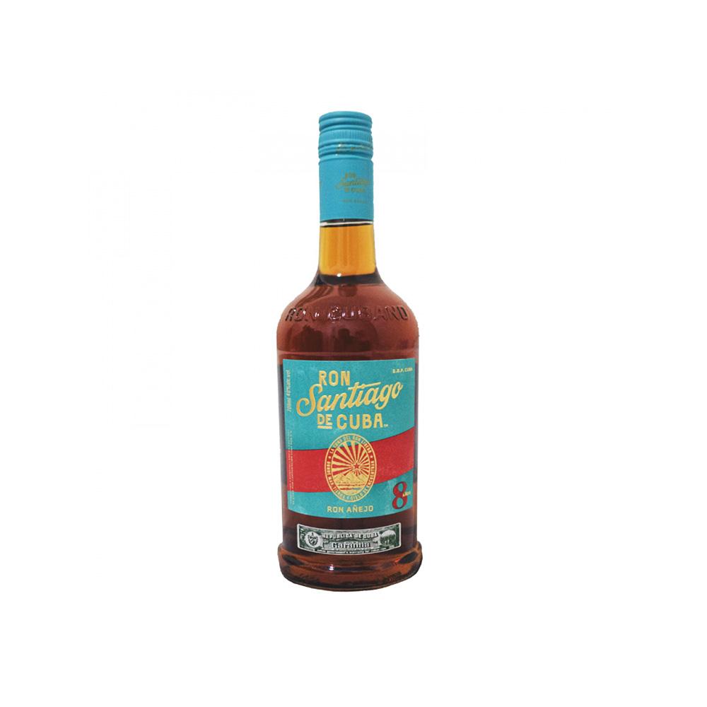 Ron Santiago de Cuba añejo 8 años 40 % vol (700 ml)