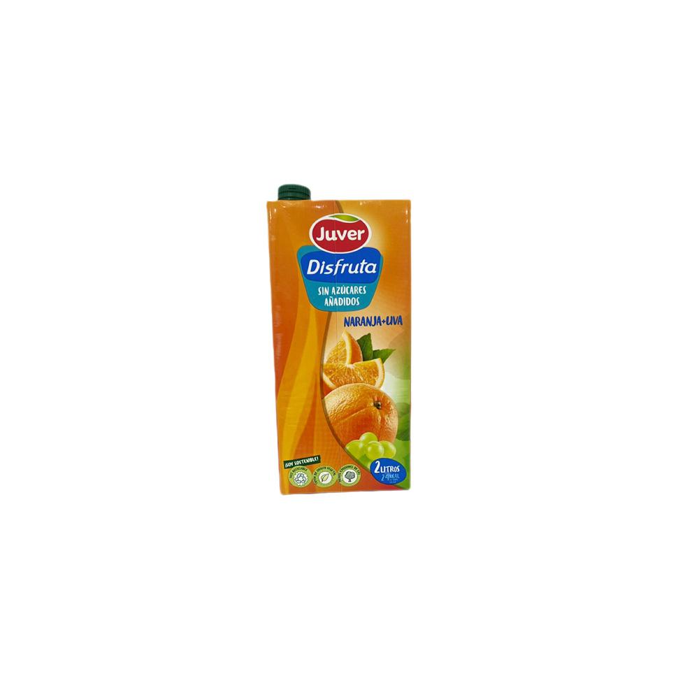 Jugo Disfruta  de Naraja y Uva JUVER (2 Lt)