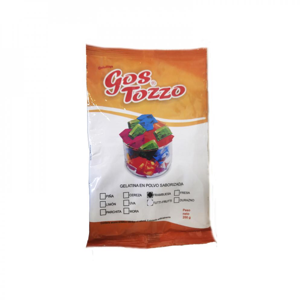 Gelatina Gos Tozzo sabor Frambuesa