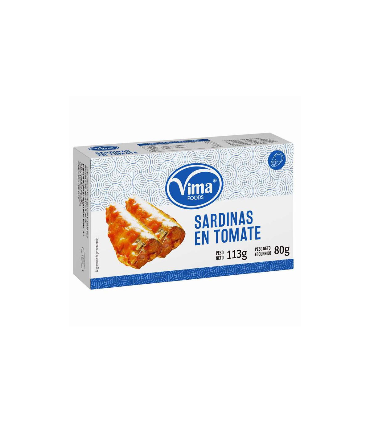 Sardinas en tomate Vima Foods (113 g / 3.99 oz)
