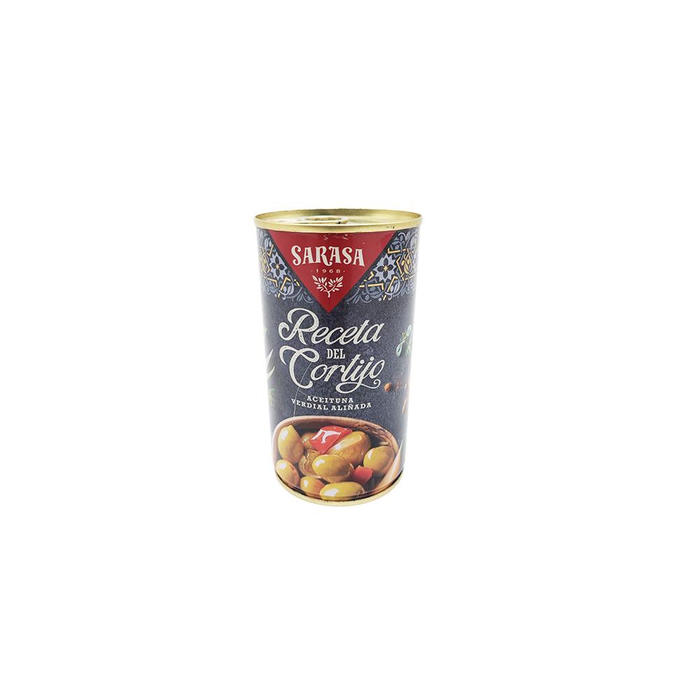 Aceitunas verdial aliñada Sarasa (350 g / 12.35 oz)