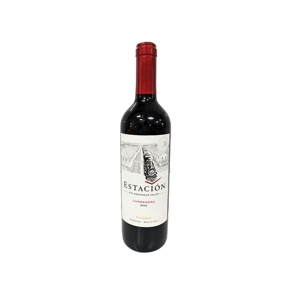 Vino tinto Carmenere Estación (750 ml)