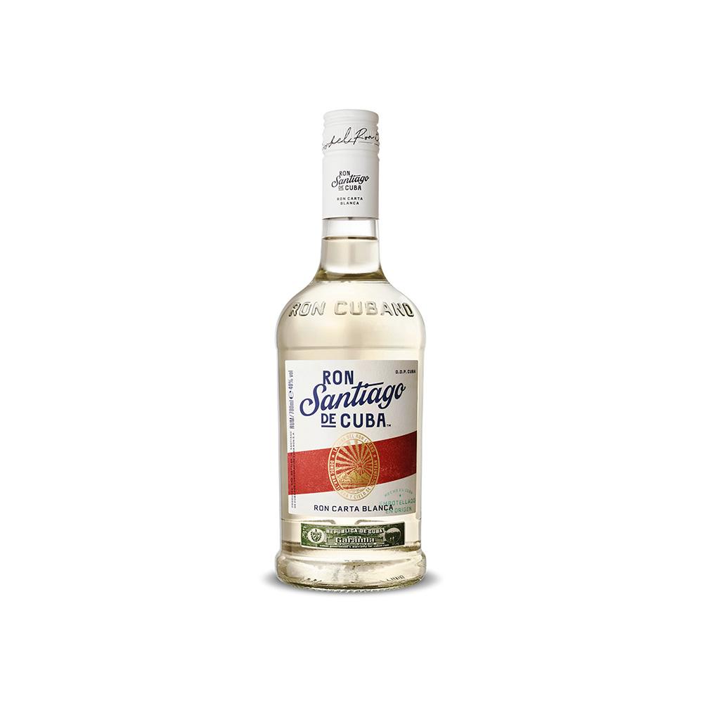 Ron carta blanca 40 % vol Santiago de Cuba (700 ml)