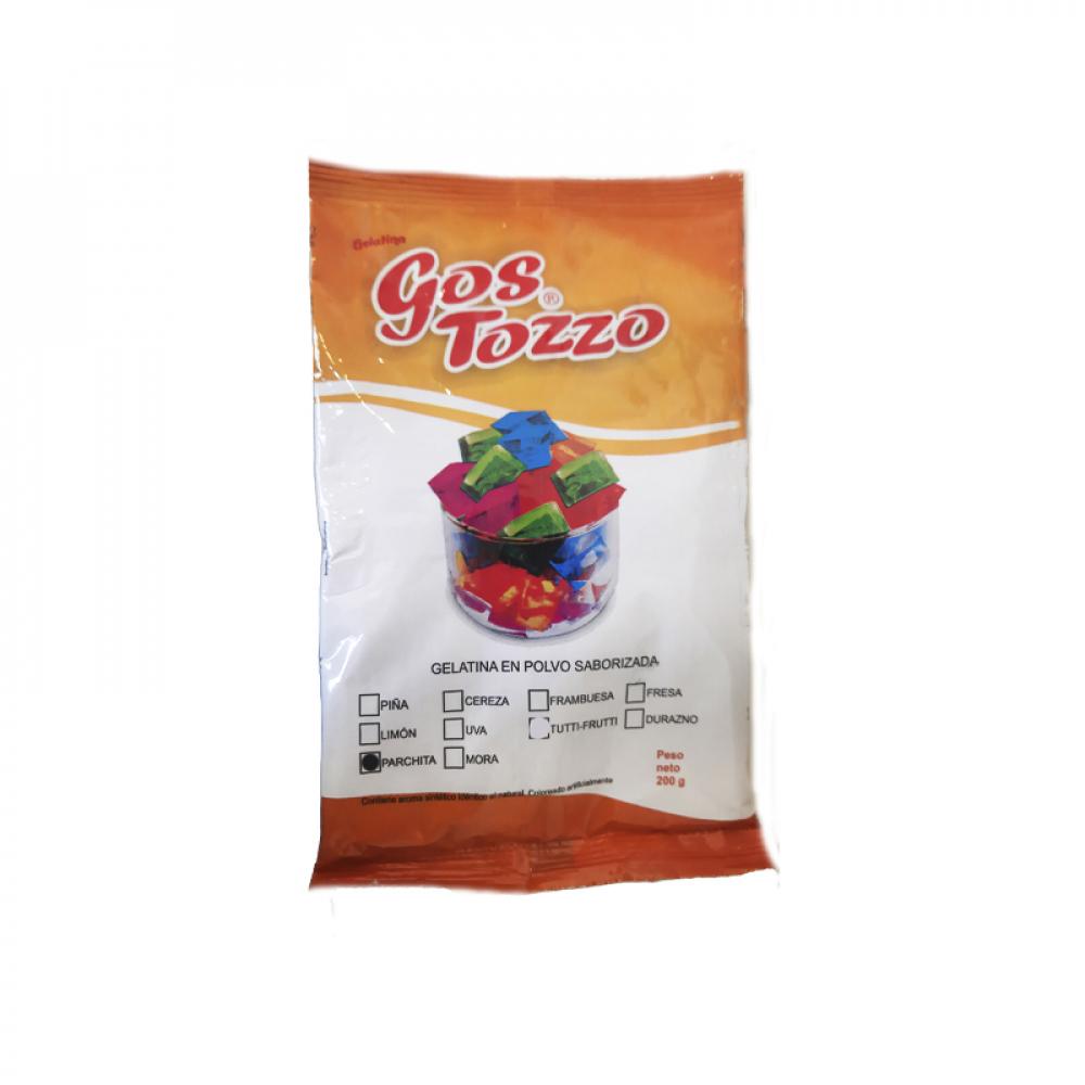 Gelatina Gos Tozzo sabor Durazno