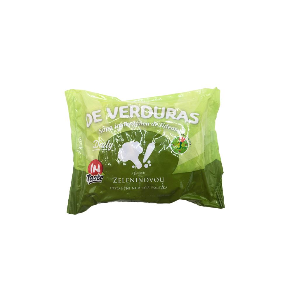 Sopa Instantánea de Verduras con Fideos Daily (60 g / 2.1 oz)