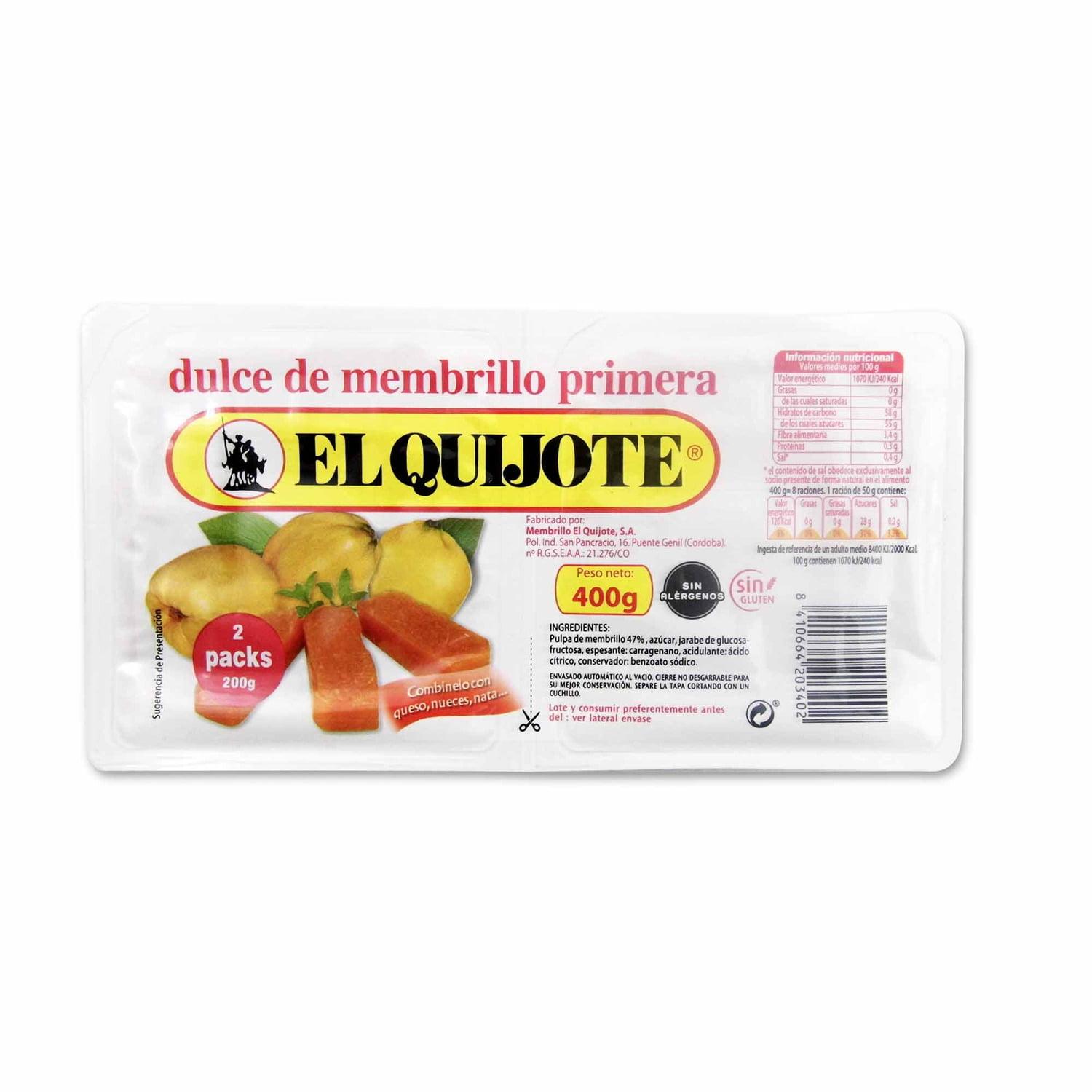 Dulce Membrillo El Quijote (400gr)