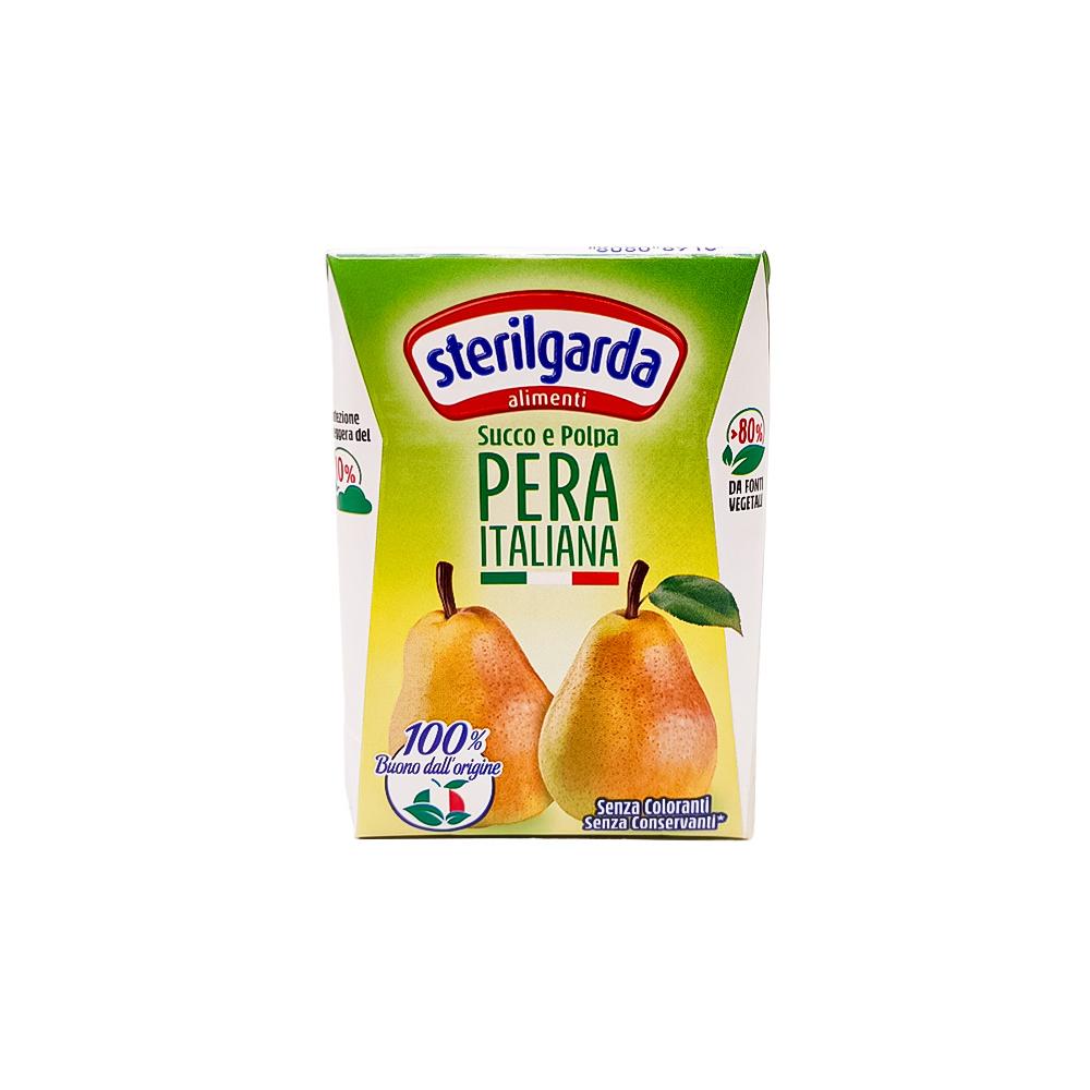 Jugo y pulpa de pera italiana Sterilgarda (200 ml)