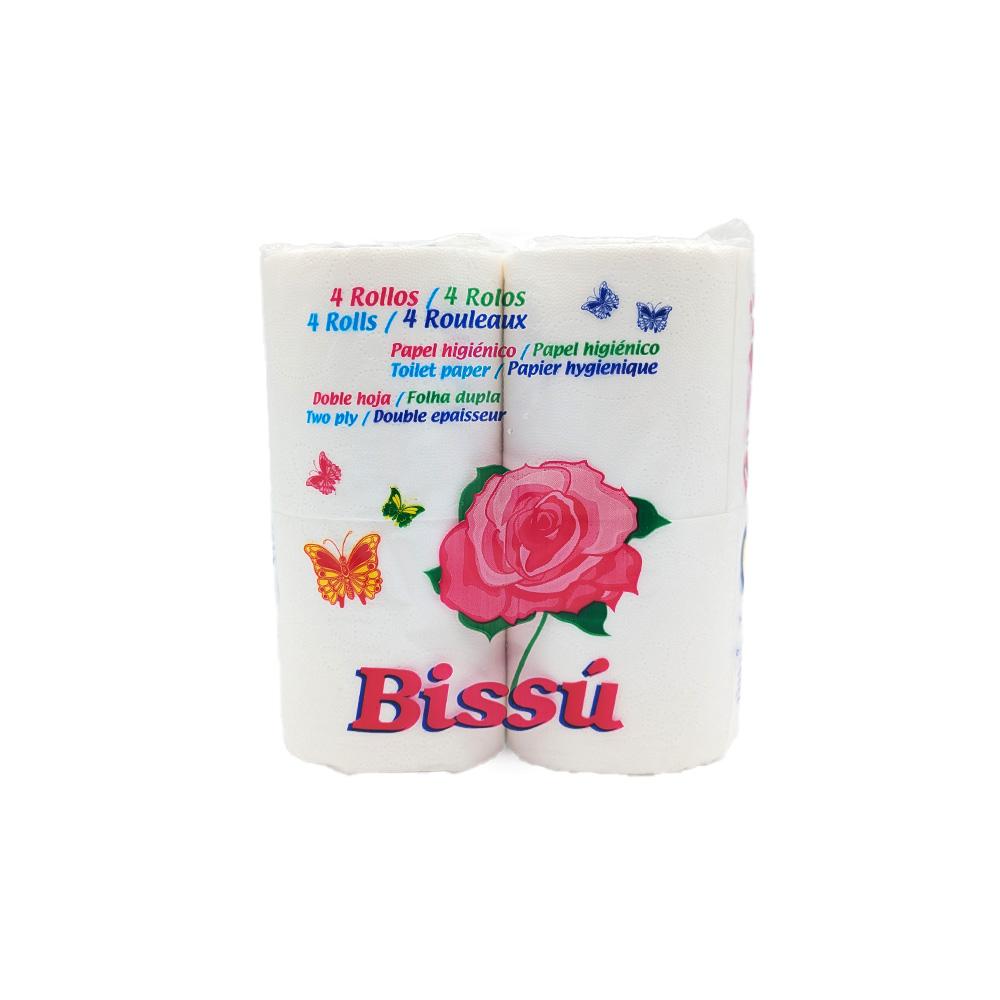 Papel  Higiénico Bissu (4 rollos)