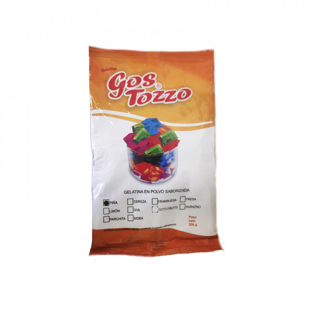 Gelatina Gos Tozzo sabor Piña