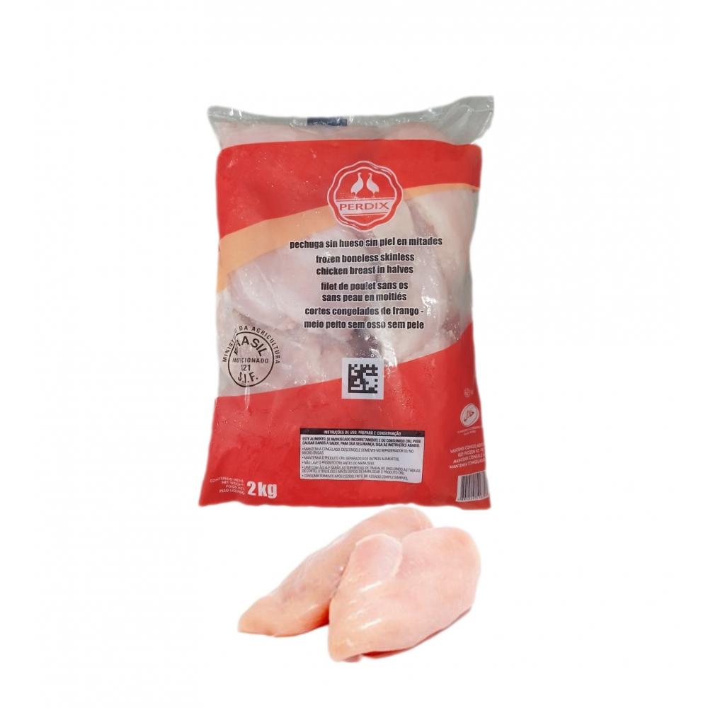 Pechuga de pollo sin hueso y sin piel Perdix (2 kg / 4.4 lb)