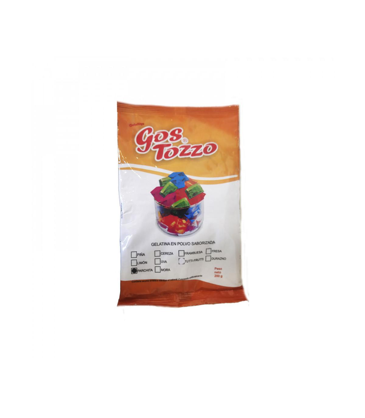 Gelatina Gos Tozzo sabor Parchita 