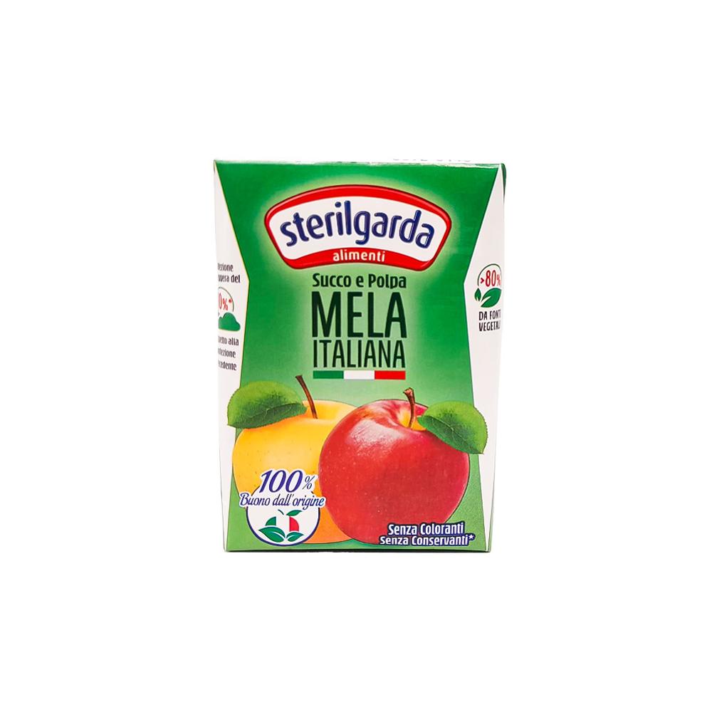Jugo y pulpa de manzana italiana Sterilgarda (200 ml)