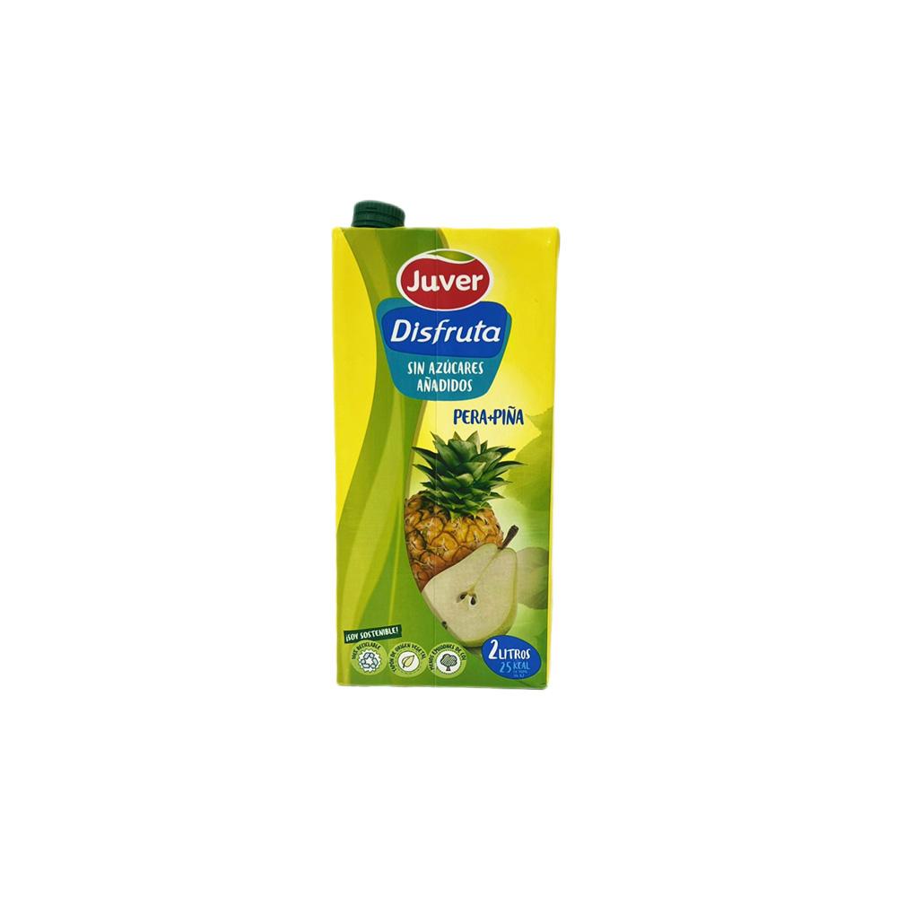 Jugo Disfruta Tropical de Pera y Piña JUVER (2 Lt)