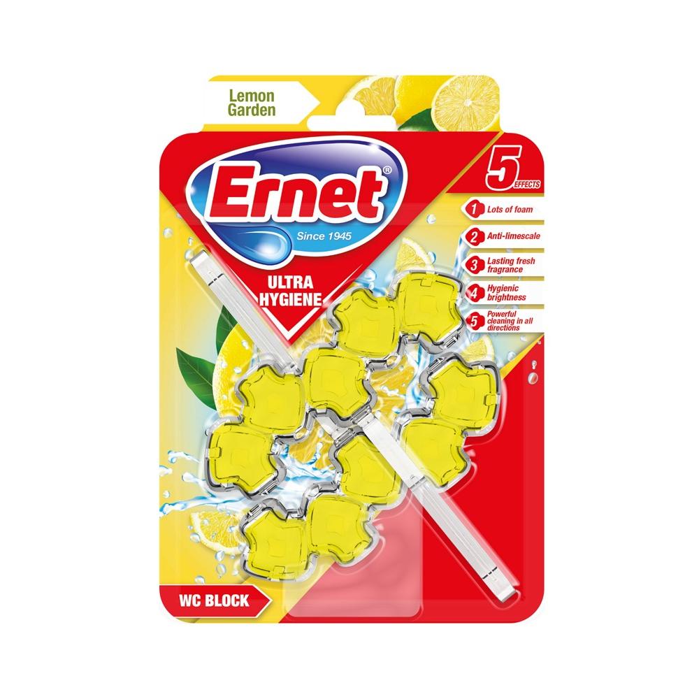 Ultra higiene de inodoro con aroma de limón Ernet (2 x 50 g / 1.76 oz)