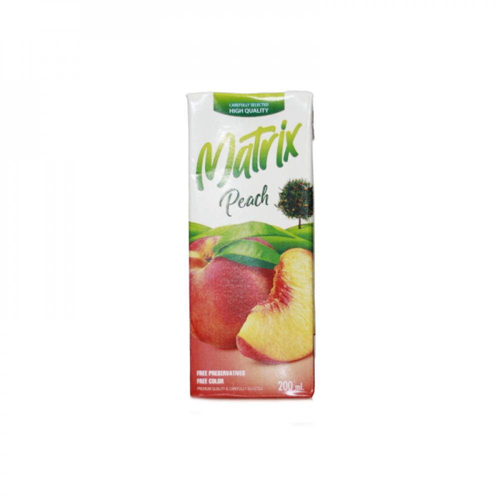 Jugo de melocotón Matrix (200 ml)